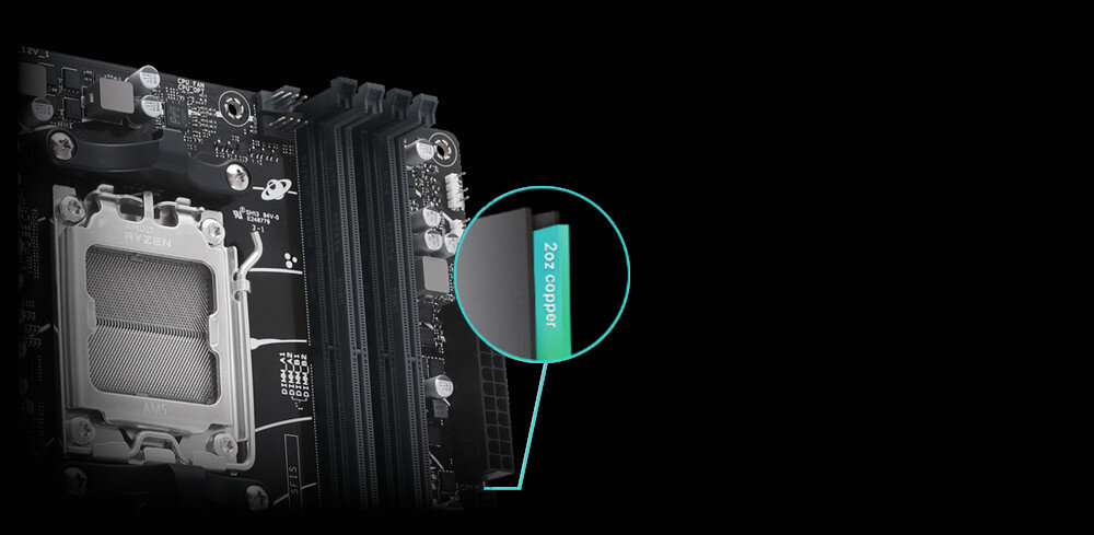 Płyta główna ASUS Prime B650M-A II WiFi - Stack Cool 3