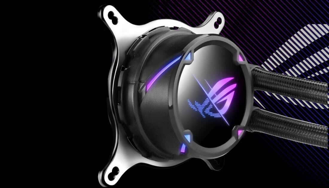 Chłodzenie wodne ASUS ROG Strix LC II 360 ARGB - Konstrukcja pompy