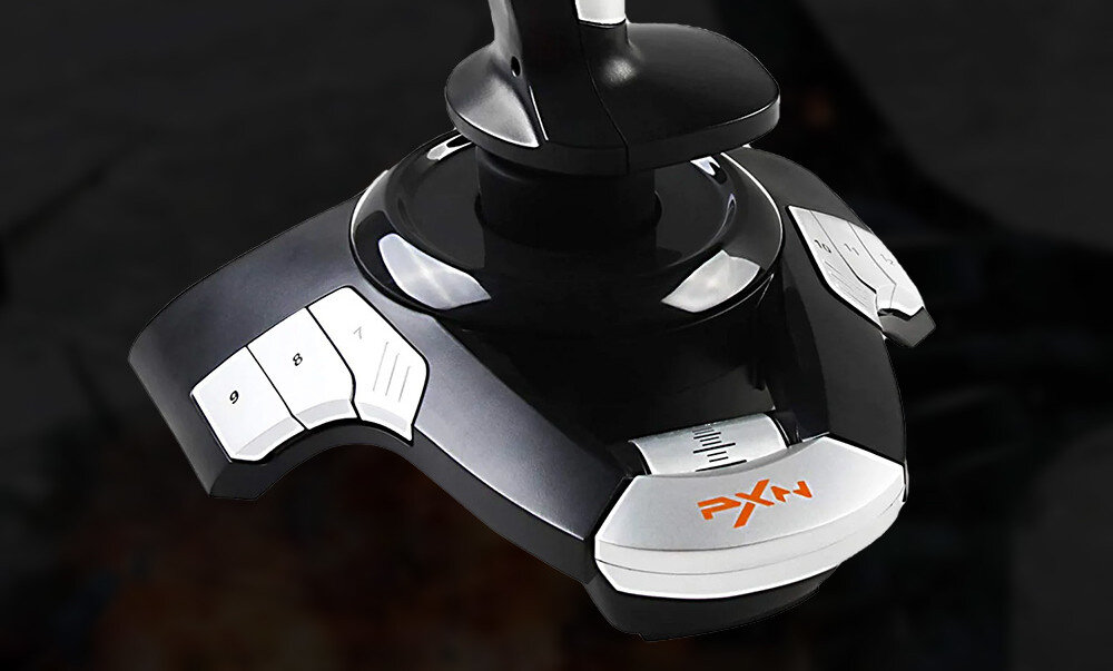Joystick PXN F16 wymiary waga konstrukcja komfort wykończenie stabilność