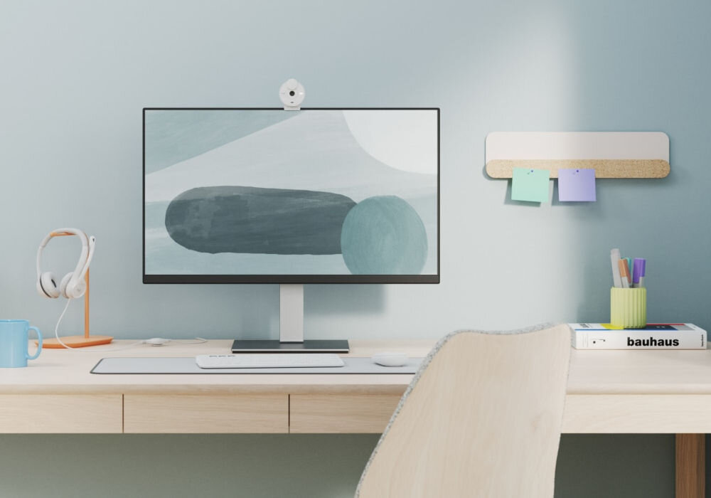 Kamera internetowa LOGITECH Brio 300 Grafitowy tworzywa z recyklingu ekologiczne opakowanie