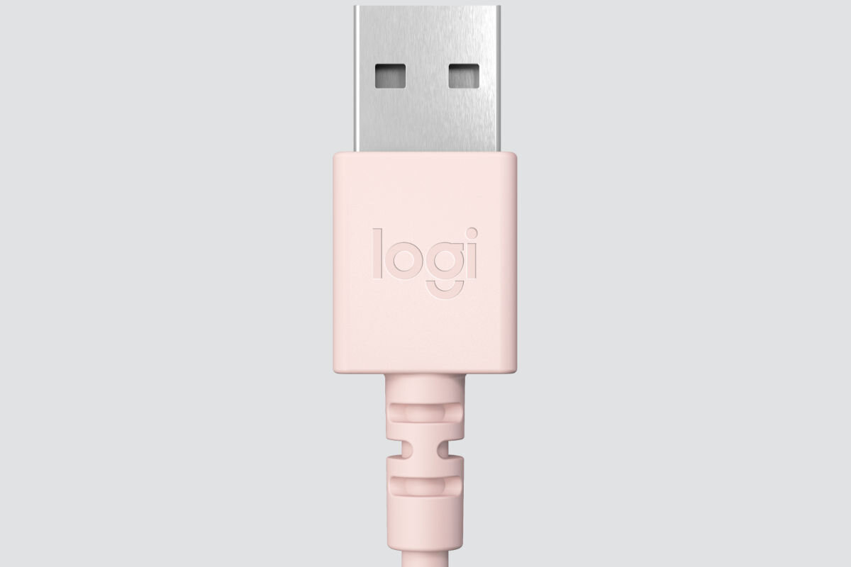 Słuchawki LOGITECH H390 Biały bez oprogramowania plug and play USB-A kabel