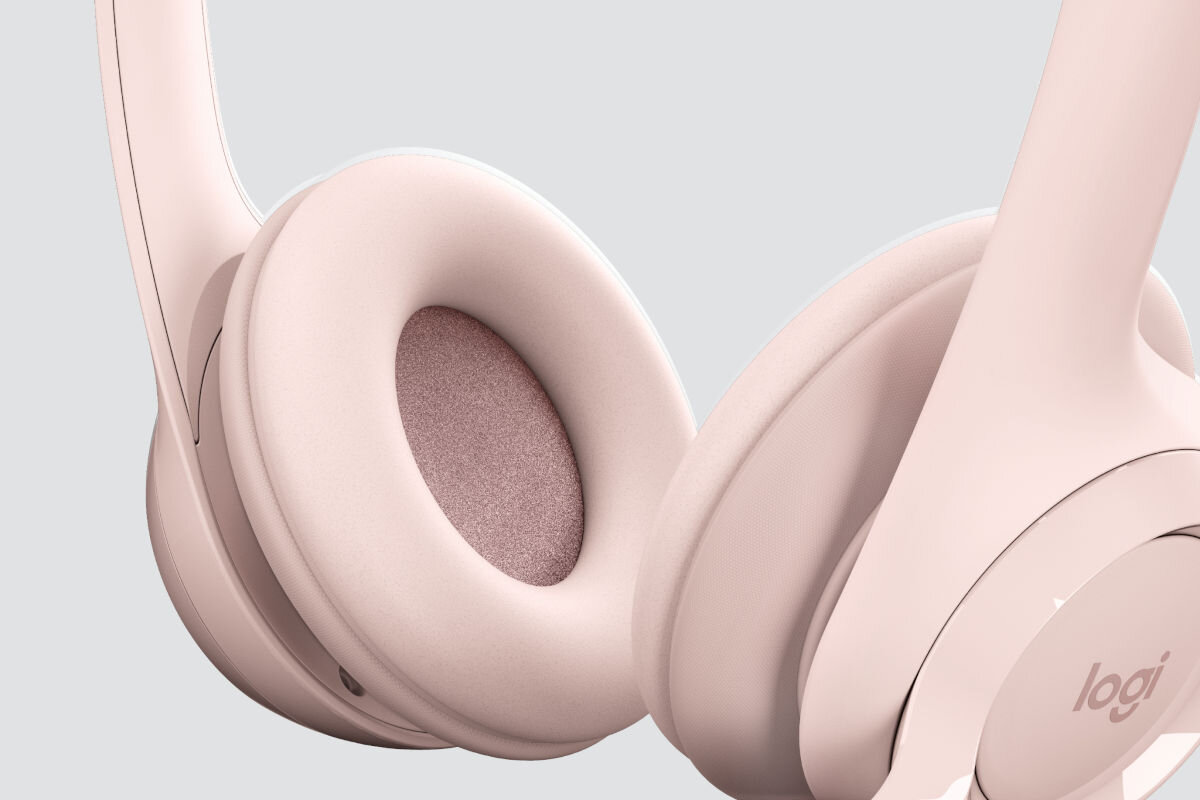 Słuchawki LOGITECH H390 Biały materiały z recyklingu kontrolowane źródła