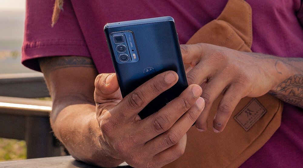 Smartfon MOTOROLA Edge 20 ekran bateria procesor aparat sieć pamięć blokady obudowa ram 