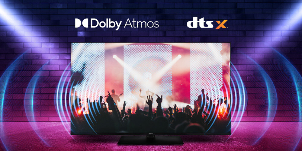 Telewizor HITACHI HAQ6460 - dźwięk