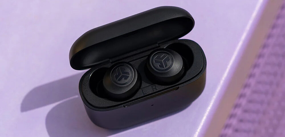 Słuchawki dokanałowe JLAB Go Air POP bezprzewodowa łączność bluetooth czas pracy czas działania dual connect dźwięk rozmiar EQ3 udogodnienia sterowanie rozrywka odporność zestaw
