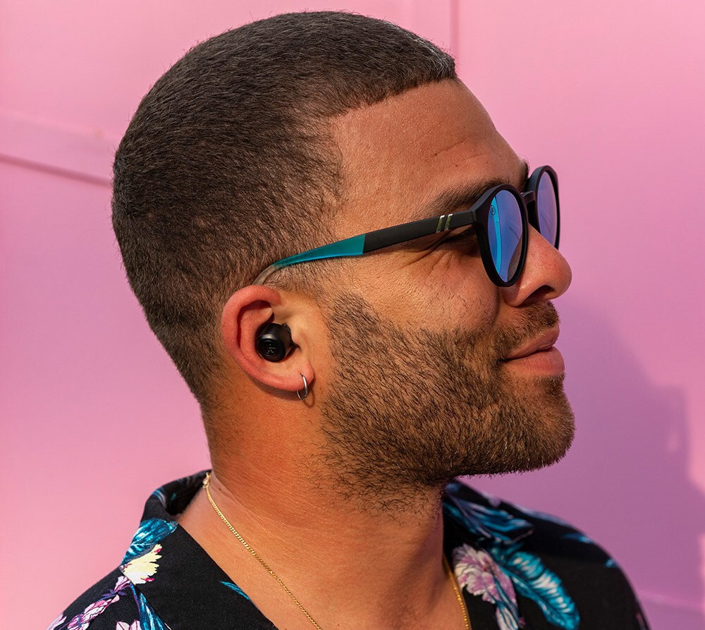 Słuchawki dokanałowe JLAB Go Air POP bezprzewodowa łączność bluetooth czas pracy czas działania dual connect dźwięk rozmiar EQ3 udogodnienia sterowanie rozrywka odporność zestaw