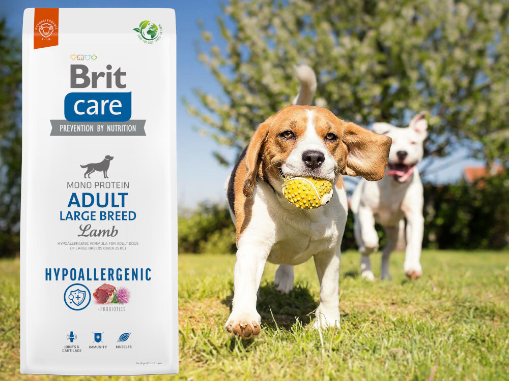 Корм для собак BRIT Care Hypoallergenic Lamb 12 кг склад харчування
