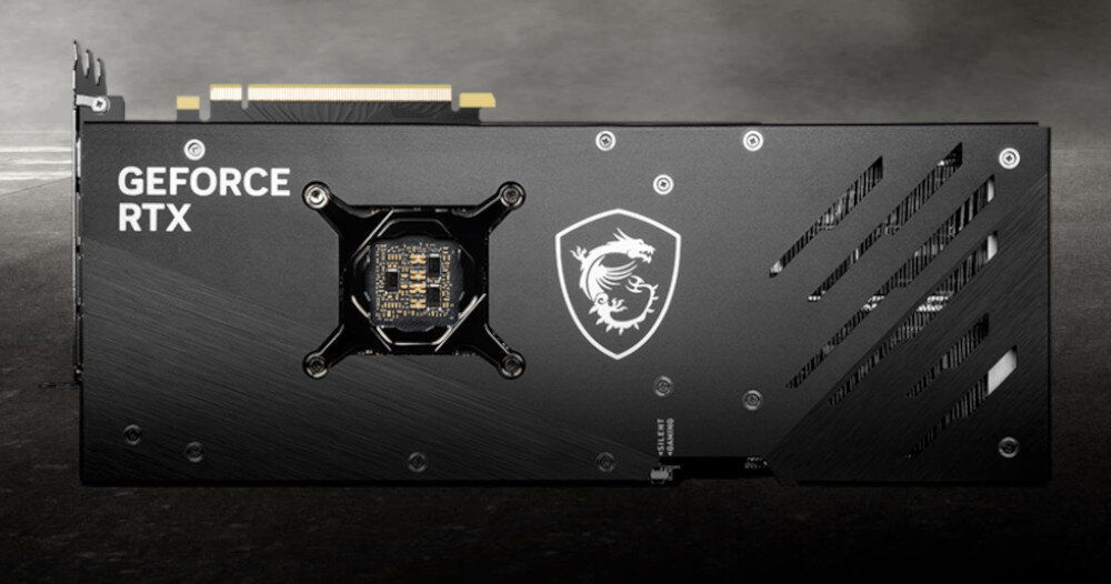 Karta graficzna MSI GeForce RTX 4070 Ti Gaming Trio 12GB DLSS 3 konstrukcja wytrzymałość wyginanie wspornik