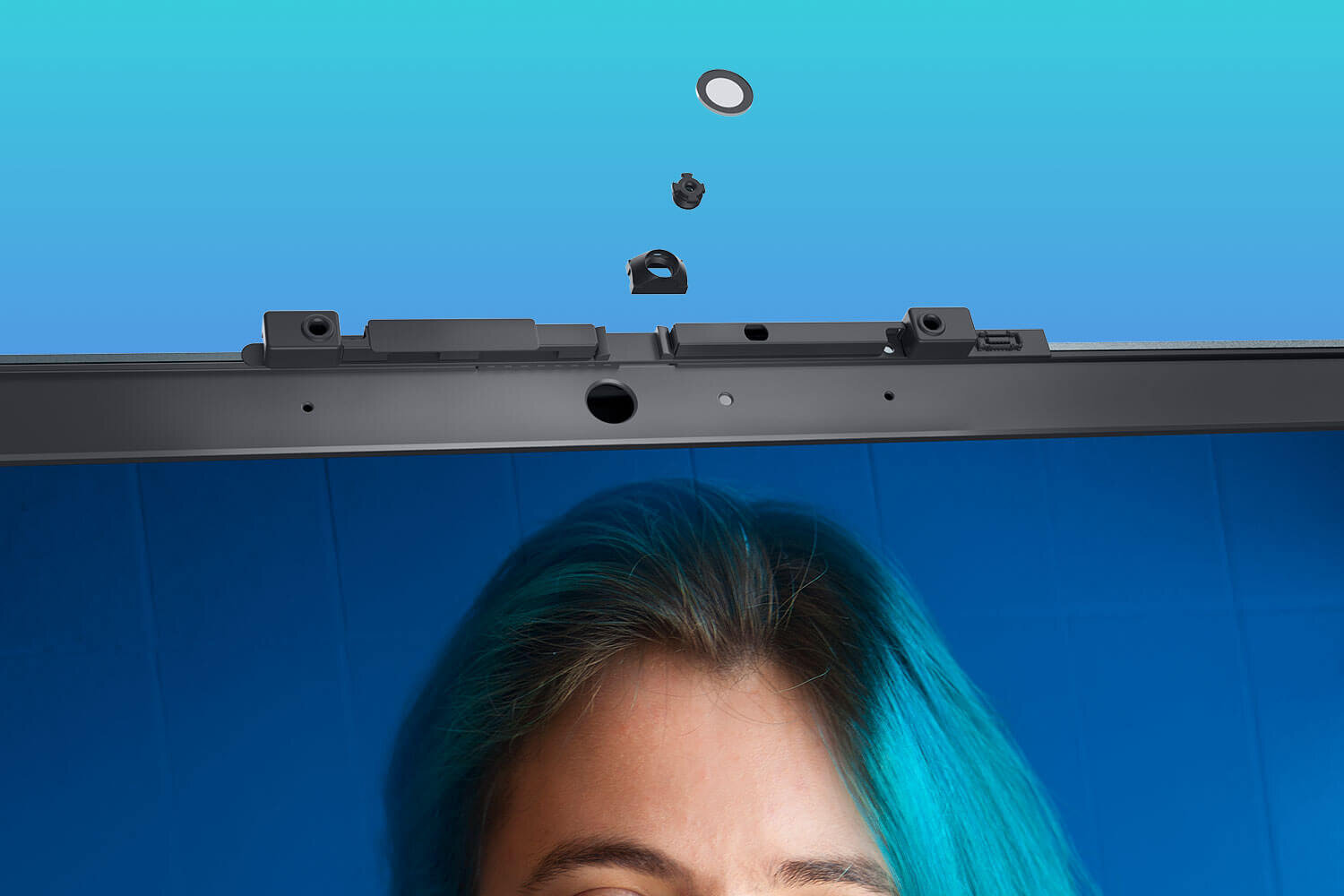 Laptop DELL Inspiron Plus 7620 - kamera Full HD 