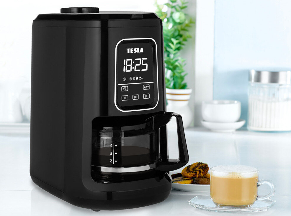 Ekspres TESLA CoffeeMaster ES400 zatrzymanie przepływu kawy