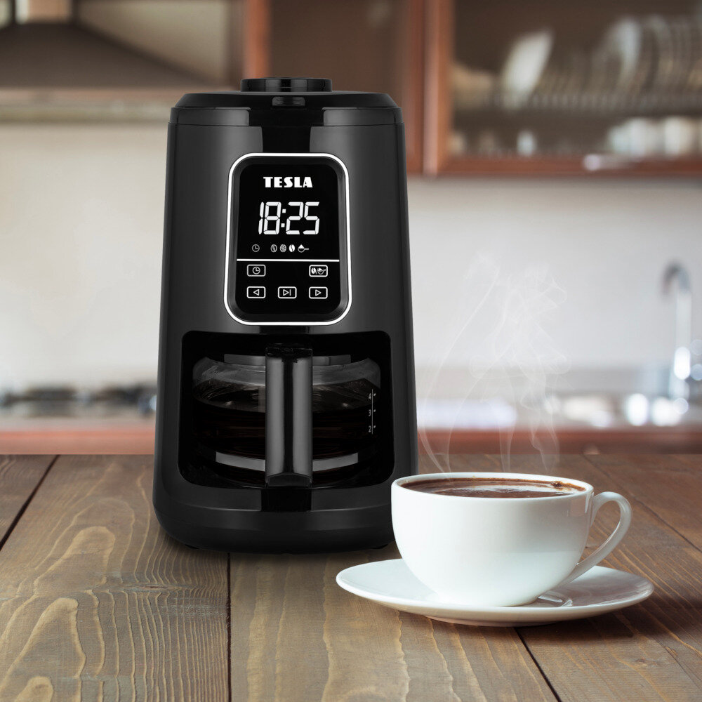 Ekspres TESLA CoffeeMaster ES400 podtrzymywanie parzenie temperatura