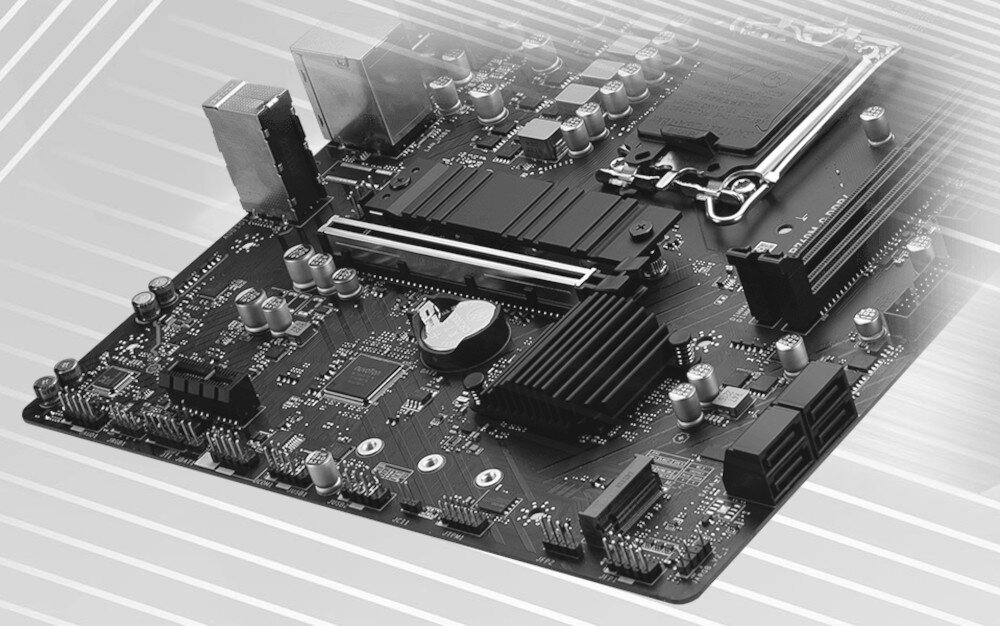Płyta główna MSI Pro B760M-G DDR4 dysk M.2 szybkość
