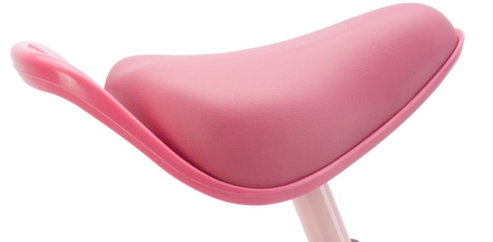 Rowerek biegowy SUN BABY Molto Giro Różowy możliwość regulacji wysokości siodełka w zakresie 30-41 cm zminimalizowane ryzyko występowania otarć ergonomiczna forma miękkie wykończenie siedziska