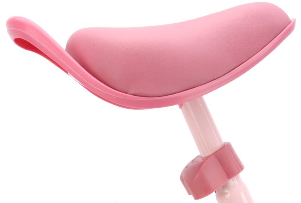 Rowerek biegowy SUN BABY Molto Strada Różowy możliwość regulacji wysokości siodełka w zakresie 36-47 cm zminimalizowane ryzyko występowania otarć ergonomiczna forma miękkie wykończenie siedziska