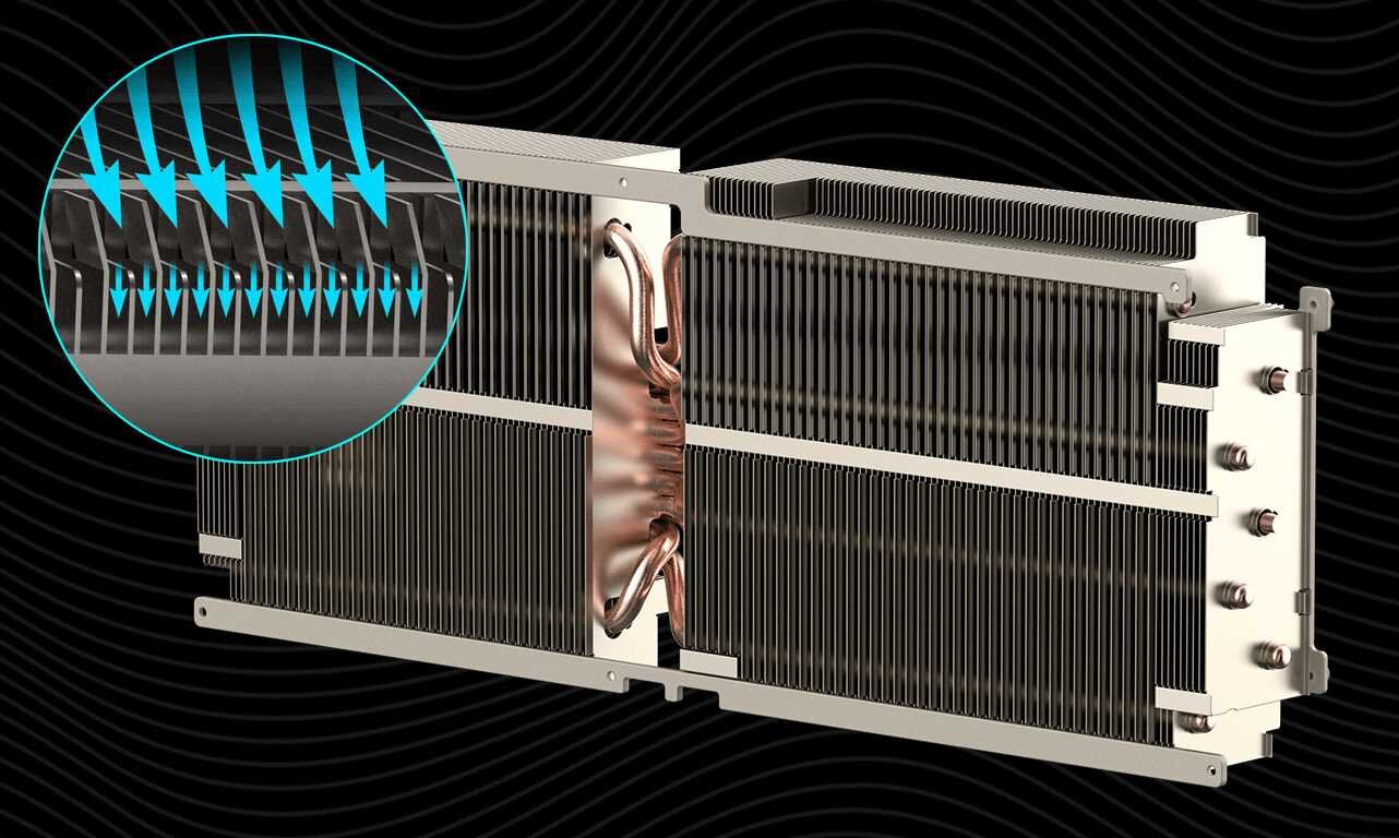 Karta graficzna GIGABYTE GeForce RTX 4070 Ti Aorus Elite 12GB DLSS 3 - Kątowy układ 