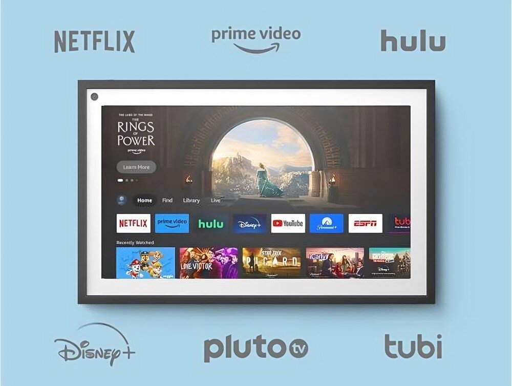 AMAZON Echo Show 15 Czarny filmy seriale telewizor