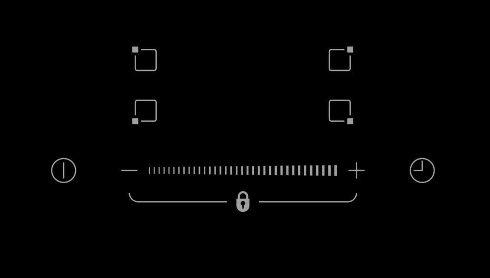 BERG MEBI640P panel sterowanie dotykowe zarządzanie funkcje ustawienia automatyczne wyłączanie cyfrowy wyświetlacz