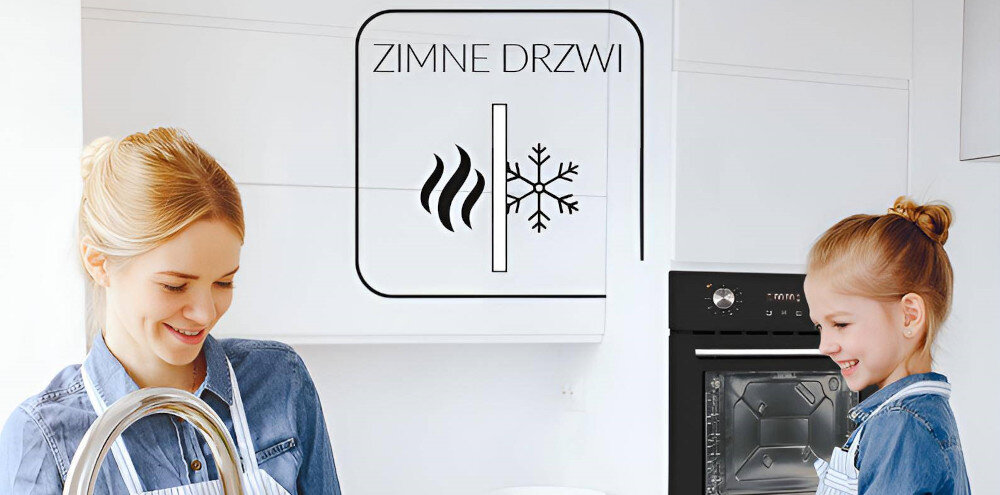 PIEKARNIK MPM-45-BO-23C bezpieczeństwo zimne drzwi wentylator chłodzenie ochrona przed oparzeniami