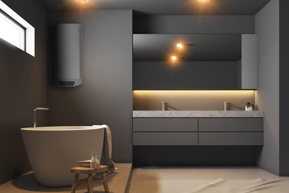 FINLUX F-WH100D20 podgrzewacz ciepła woda design bezproblemowa eksploatacja