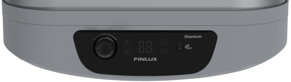 FINLUX F-WH100D20 podgrzewacz panel sterowania przycisk on off ustawienia temperatura wskaźnik ciepła woda grzałka smart clean anti freeze eco