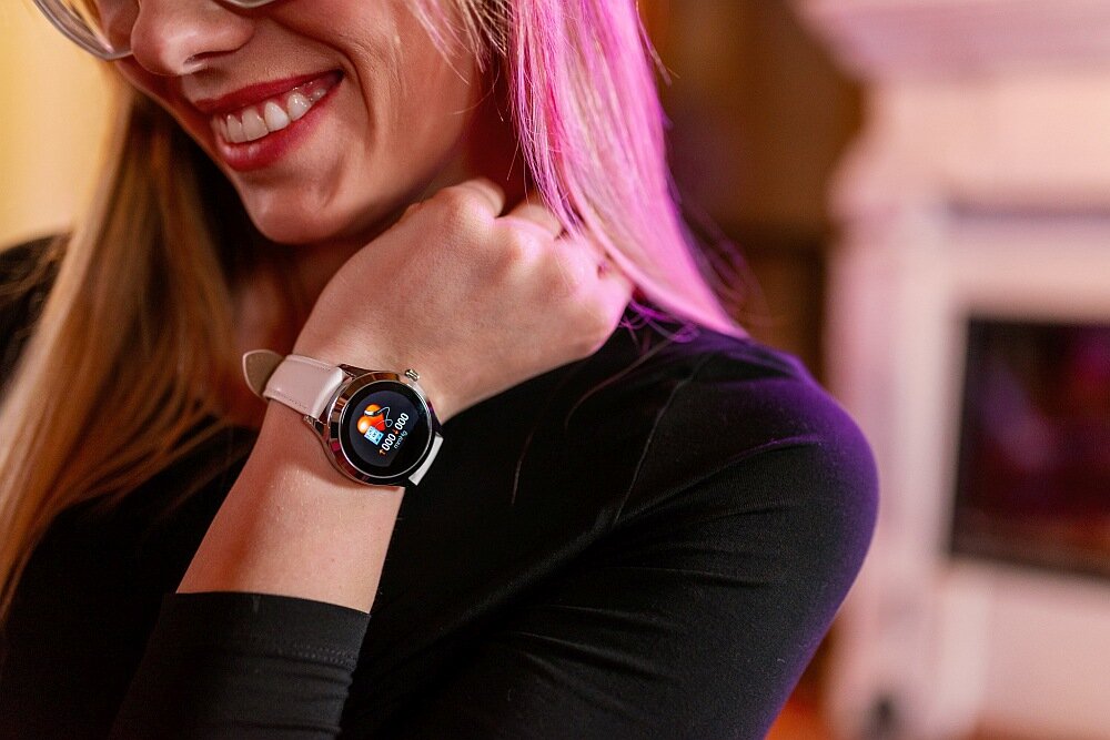 Smartwatch GARETT Women Naomi paski bransolety styl koperta obudowa