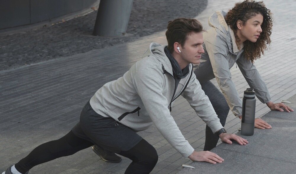 Smartwatch BEMI Ari sport ekran puls tętno ćwiczenia kalorie 