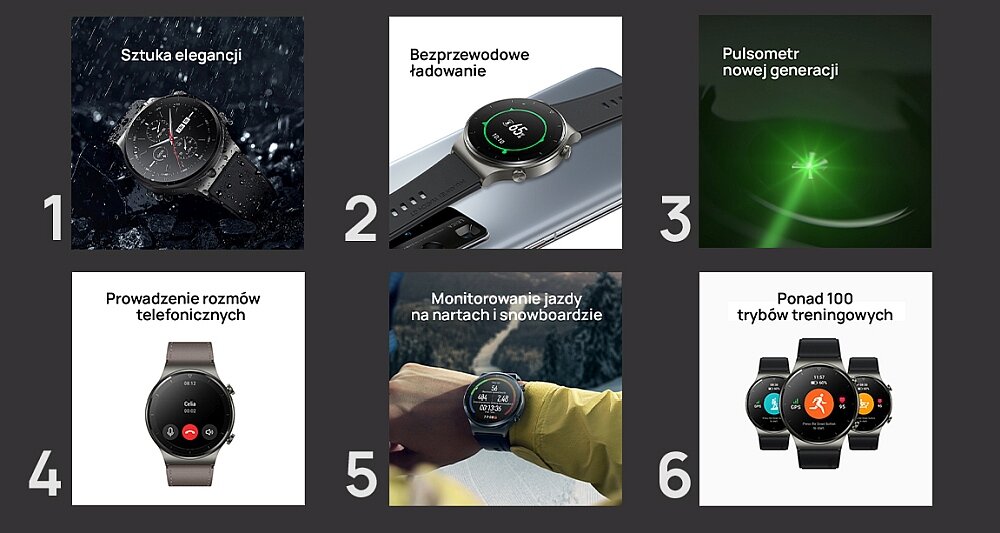 Smartwatch HUAWEI Watch GT 2 Pro opis cechy funkcje parametry specyfikacja 