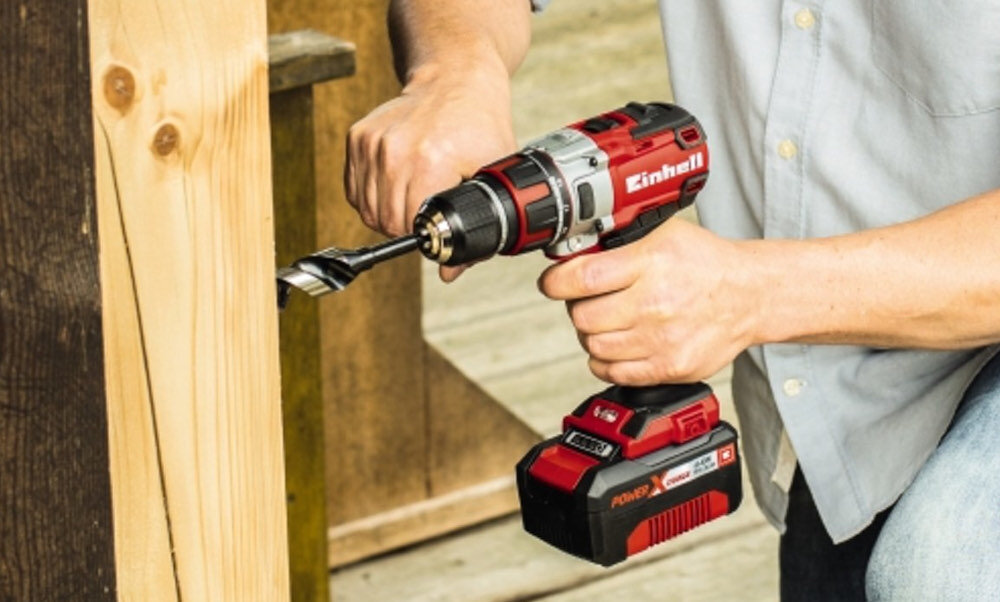 Wiertarko-wkrętarka EINHELL TE-CD 18 Li-i 4804513860 silnik bezszczotkowy Einhell PurePOWER maksymalna predkosc obrotowa do 1800 obr/min maksymalny moment obrotowy do 60 Nm