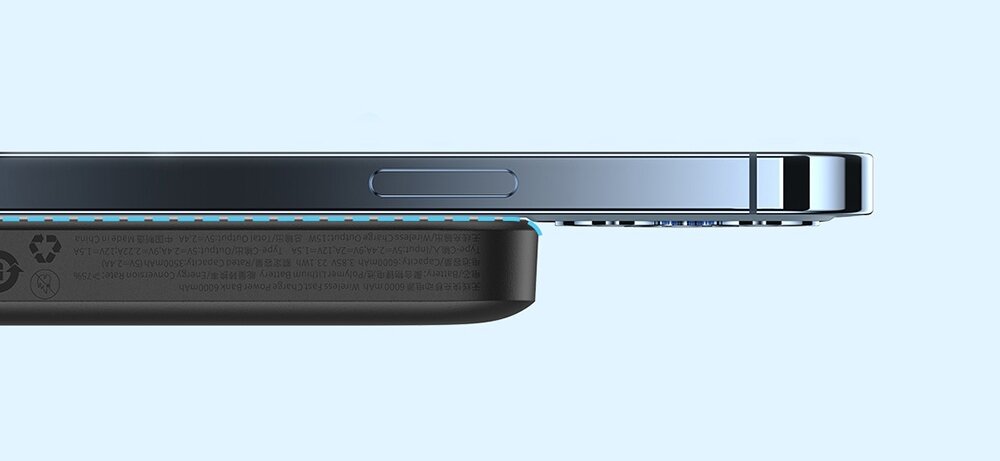 Powerbank BASEUS Magnetic 10000mAh 20W  ładowanie urządzenie konstruckja moc 