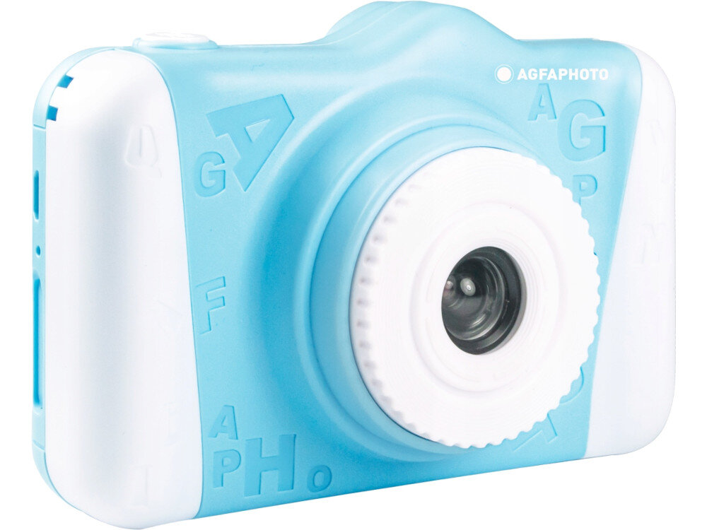 Aparat AGFAPHOTO Reali Kids Cam 2 Niebieski + karta 8GB parametry rozdzielczość matryca jakość zdjęcia