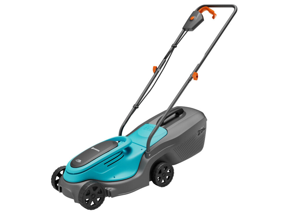 Kosiarka akumulatorowa GARDENA PowerMax 30-18V P4A 14630-55 podwójnie hartowane ostrze DuraEdge precyzyjnie szlifowane szerokość koszenia 30 cm
