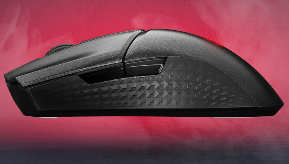 Mysz MSI GM31 Lightweight Wireless przyciski programowanie dopasowanie