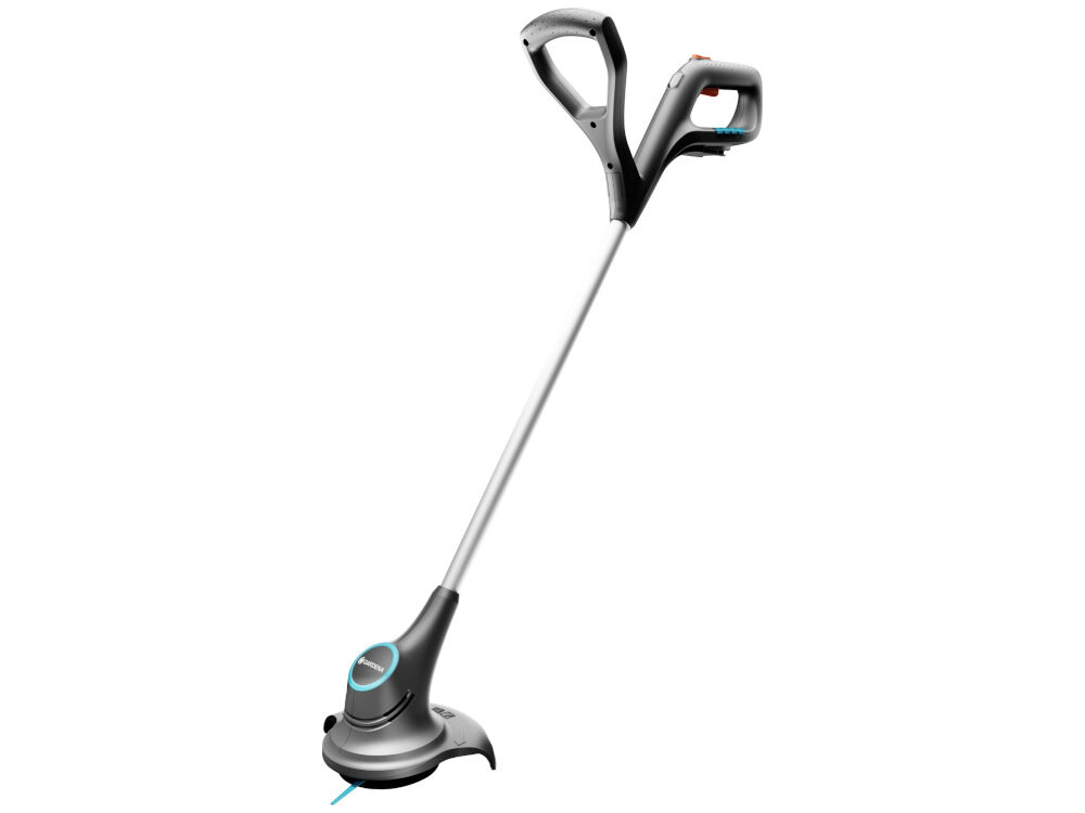 Podkaszarka akumulatorowa GARDENA SmallCut 23-18V P4A Solo 14702-55 solidny sprzęt niska waga 1,6 kg niski poziom głośności 86 dB