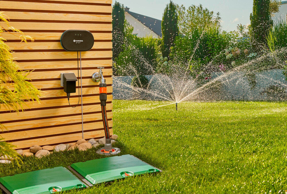 Sterownik nawadniania GARDENA Smart 19035-20 zssilanie sieciowe 230 V tabilna praca konfiguracja EasyConfing instalacja krok po kroku prosto bezproblemowo