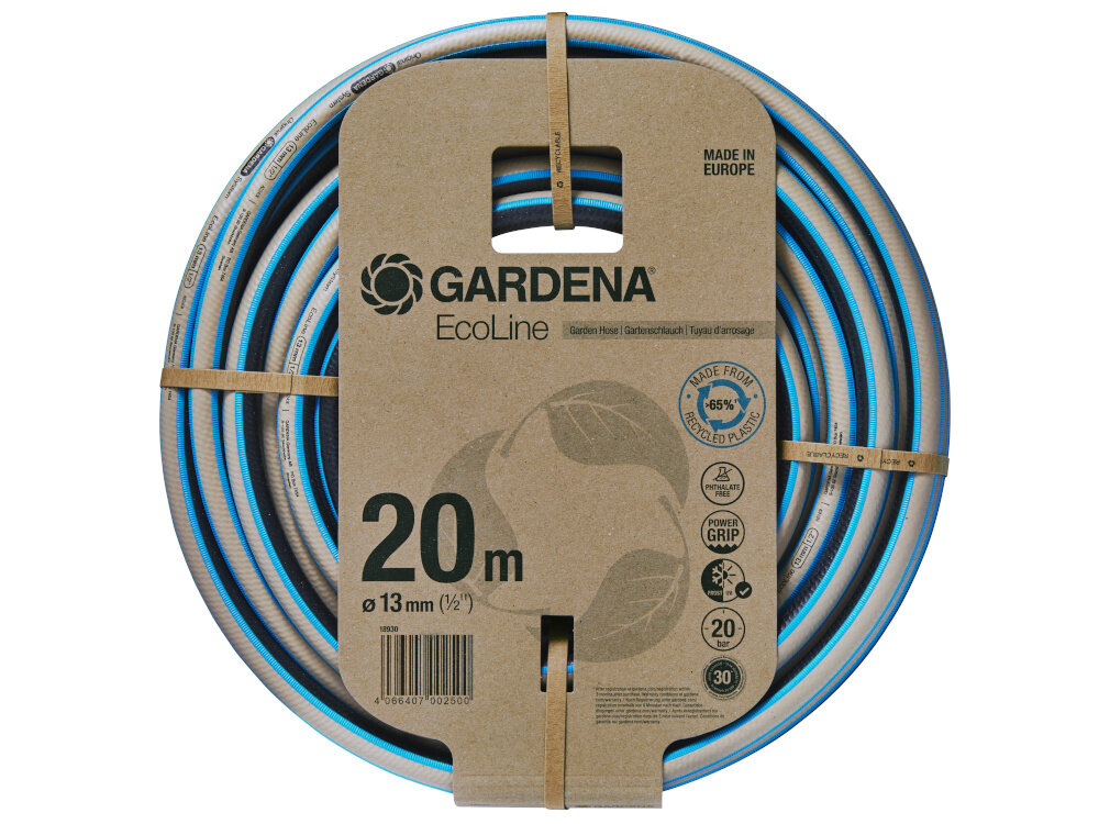 Wąż ogrodowy GARDENA EcoLine 1-2 cala 20 m 18930-20 zestaw