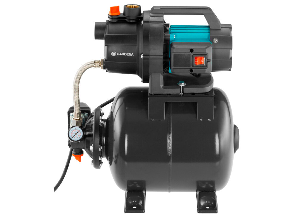 Hydrofor do wody GARDENA 3000-4 09020-29 elektryczny efektywne gospodarowanie woda niezawodny wydajny do zastosowan domowych i ogrodowych