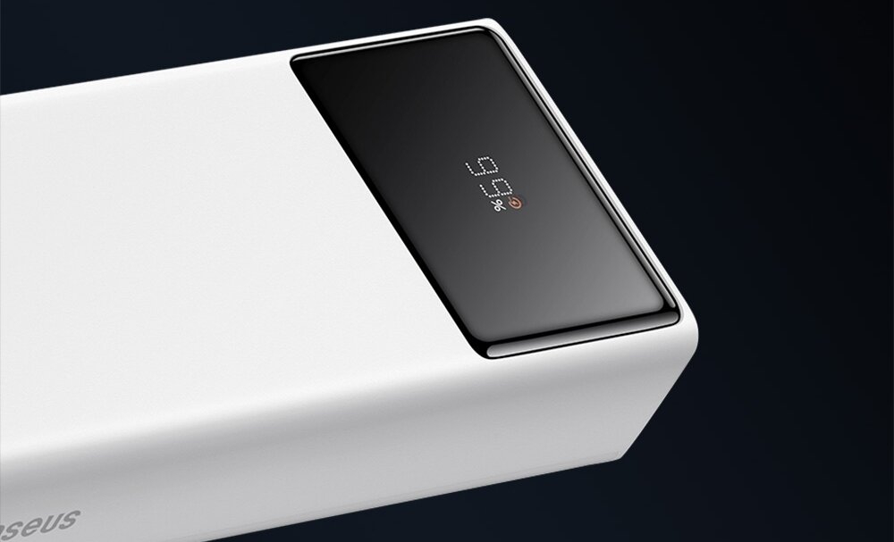 Powerbank BASEUS Star-Lord 20000mAh ładowanie podróż szybkie ładowanie rozwiązania inteligentne kompatybilność urządzenia bezpieczeńśtwo konstrukcja opakowanie