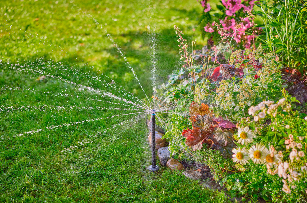 Zraszacz GARDENA MD40 8239-20 trawnik trawa zraszacz podlewa trawnik i kwiaty przepływ wody od 66 do 234 l/h efektywne nawadnianie strumień o obniżonym natężeniu sprzyja lepszemu wchłanianiu wody obniża zużycie wody