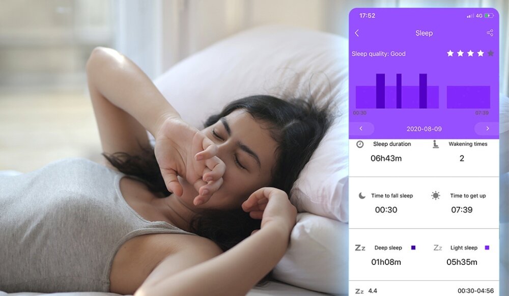 Smartwatch MAXCOM FW46 Xenon wyświetlacz dopasowanie tarcza zdrowie saturacja krwi ciśnienie krwi sen monitoring oddech cykl menstruacyjny powiadomienia wiadomości alarmy jakość tryby sportowe długa praca