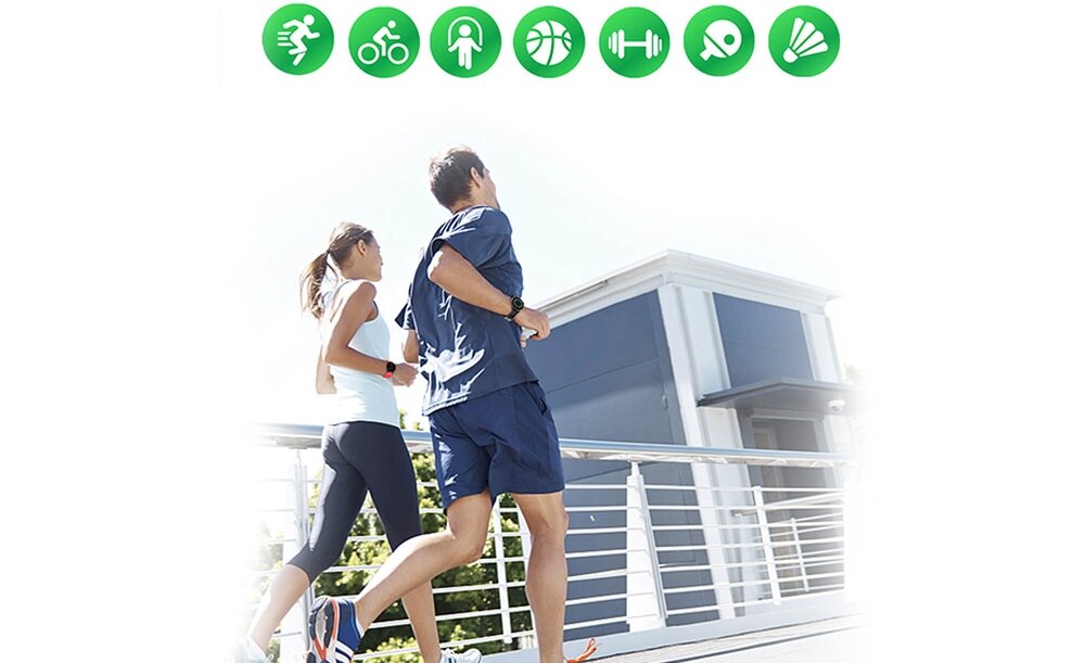 Smartwatch MAXCOM FW46 Xenon wyświetlacz dopasowanie tarcza zdrowie saturacja krwi ciśnienie krwi sen monitoring oddech cykl menstruacyjny powiadomienia wiadomości alarmy jakość tryby sportowe długa praca