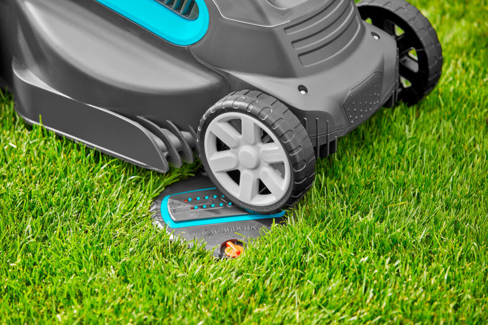 Zraszacz GARDENA OS 140 latwa integracja z podziemnym system nawadniania Sprinklersystem w pelnu zautomatyzowany system nawadniania montaz na rowni z ziemia