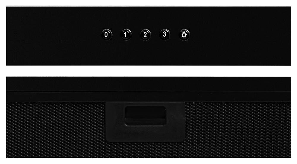 VDB TOP-BOX Glass 60 okap sterowanie