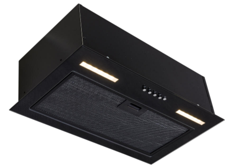 VDB TOP-BOX Glass 60 turbina czyste świeże powietrze kuchnia panel oświetlenie pasek led