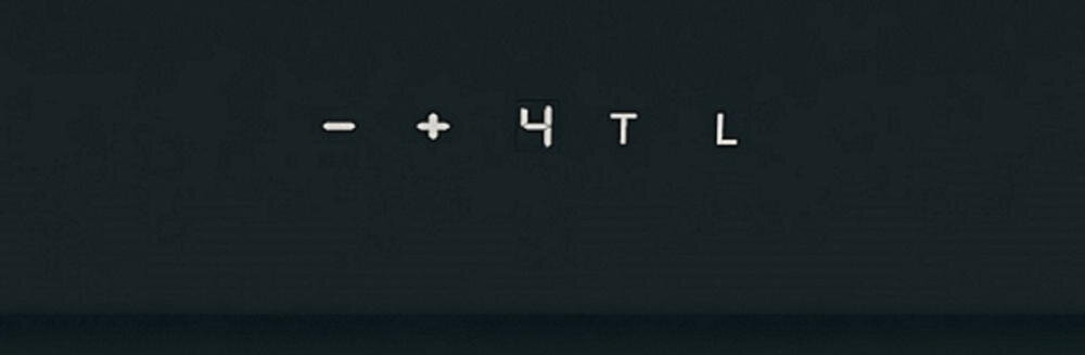 VDB IQ 90 H2H okap oświetlenie halogenowe potrawy klimat panel sterowania przyciski ustawienia