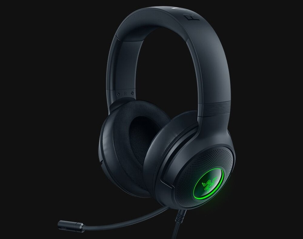 Słuchawki RAZER Kraken V3 X dopasowanie dźwięk gaming precyzja brzmienie jakośc przewodowe łączność kontrukcja