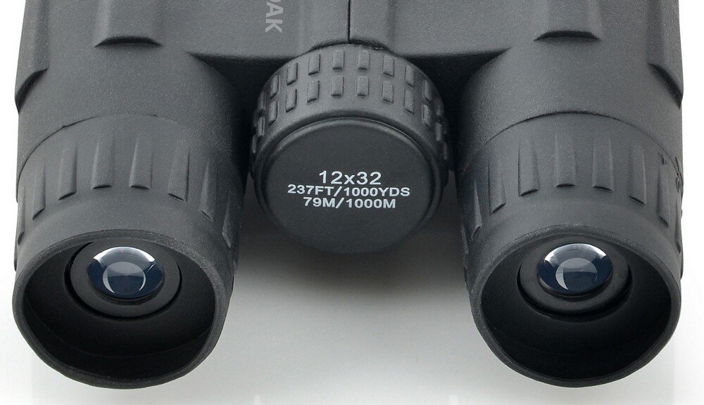 Lornetka KODAK BCS600BK 12x32 Czarny ptzyroda wycieczki niewielka mała wymiary waga średnica wygoda wydajność szczegóły