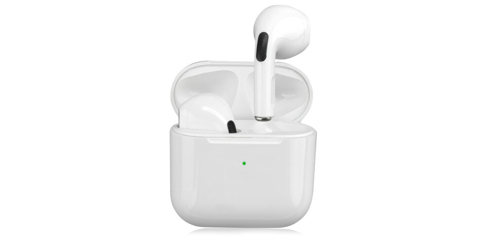 Słuchawki douszne 4SMARTS SkyBuds Pro design komfort lekkość dźwięk jakość wrażenia słuchowe ergonomia lekkość sport aktywność podróże czas pracy działanie akumulator