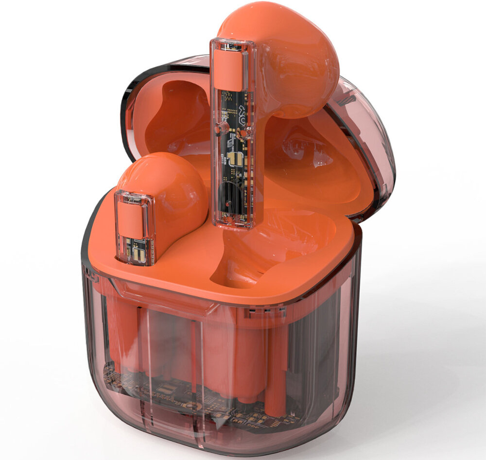 Słuchawki douszne 4SMARTS SkyBuds Lucid design komfort lekkość dźwięk jakość wrażenia słuchowe ergonomia lekkość sport aktywność podróże czas pracy działanie akumulator