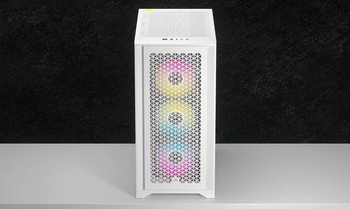 Obudowa CORSAIR iCUE 4000D Airflow RGB design wykonanie gaming chłodzenie jakość wytrzymałość wymiary złącza filtry zestaw