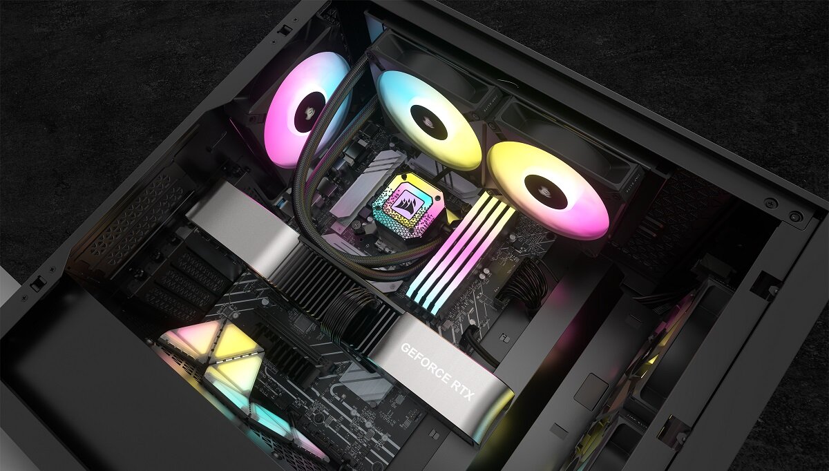 Obudowa CORSAIR iCUE 4000D Airflow RGB design wykonanie gaming chłodzenie jakość wytrzymałość wymiary złącza filtry zestaw